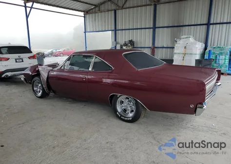 1968 Plymouth Roadrunner из США, поврежденный, VIN RM21H8A228594